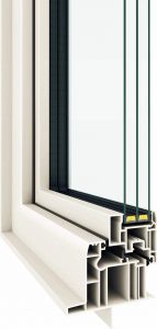 窓のリフォーム　高断熱トリプルガラス樹脂サッシ　APW430