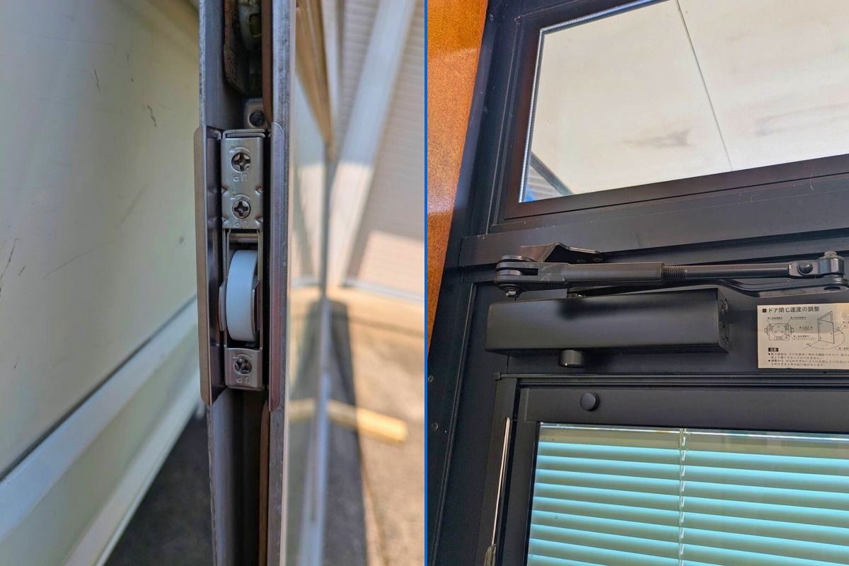 網戸、修繕工事（部品交換・調整）