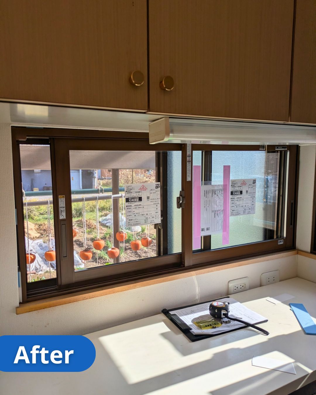 内窓施工後②