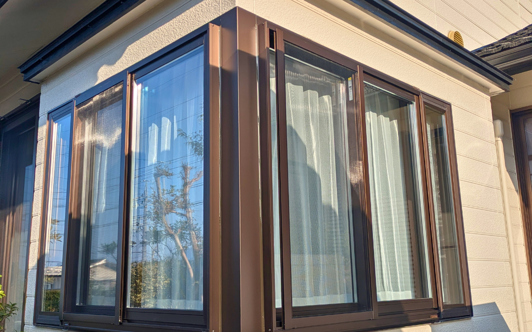 【岐阜県関市】窓カバー工法施工事例｜FIX窓を引違い窓へ・結露＆換気改善