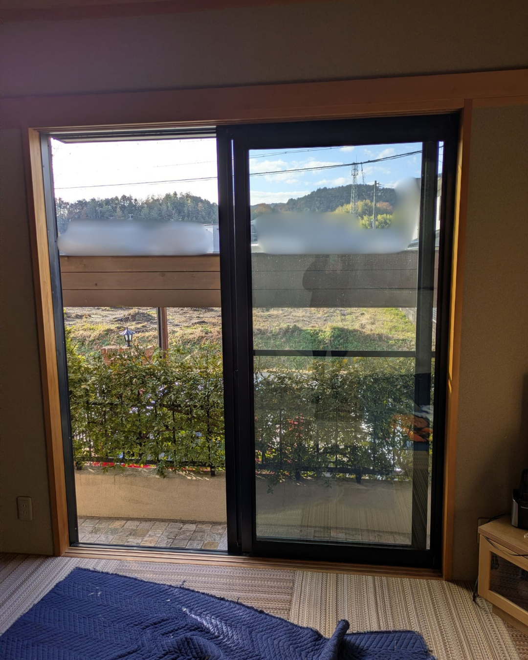 内窓施工前 和室窓