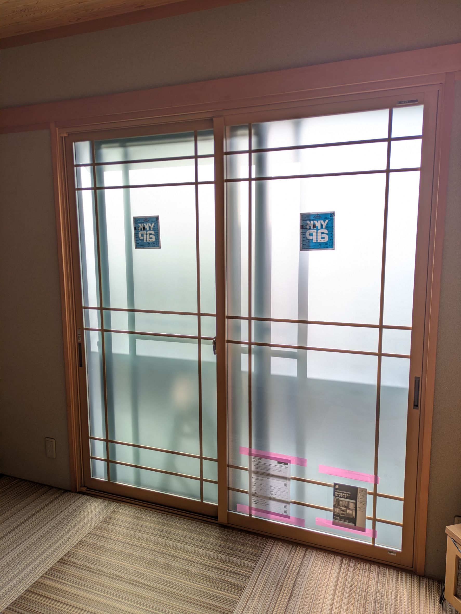 内窓施工後 エレガント格子